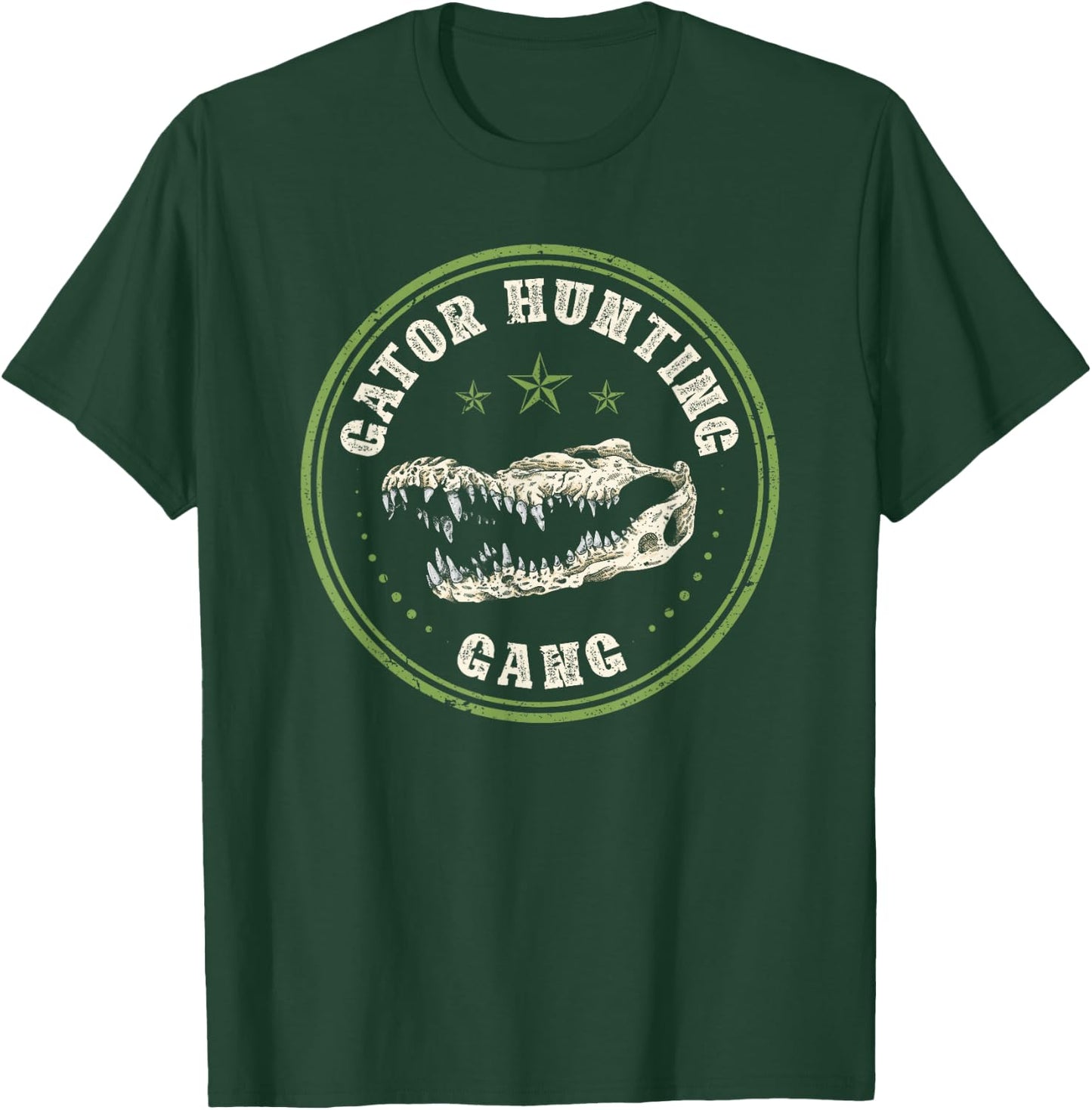 Alligator Hunter, Gator Hunting Gang T-Shirt - T-Shirt | Forest