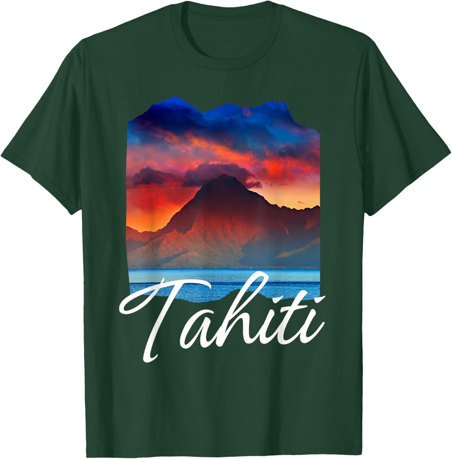 Tahiti French Polynesia - Tahiti T-Shirt - T-Shirt | Forest