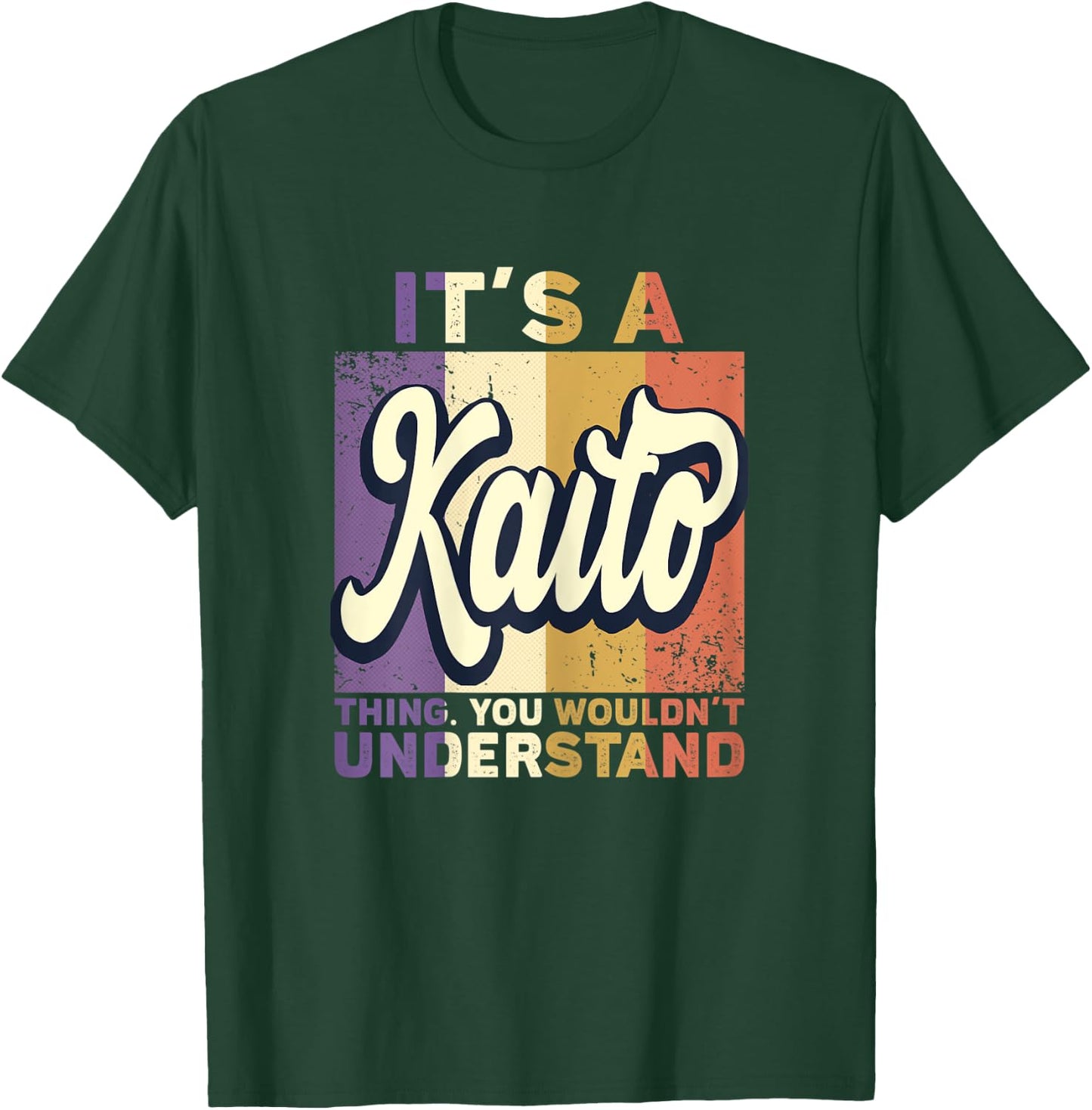 Name Kaito - It's A Kaito Thing T-Shirt - T-Shirt | Forest
