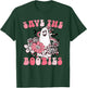 Boobees Breast Cancer Boho Groovy Ghost Save The Boo bees T-Shirt - T-Shirt | Forest