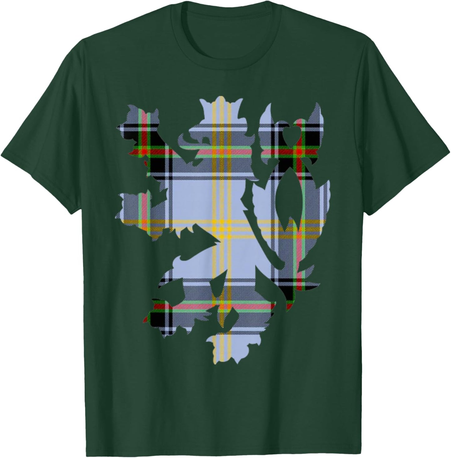 Clan Bell of the Borders Tartan Scottish Family Name Pride T-Shirt - T-Shirt | Forest