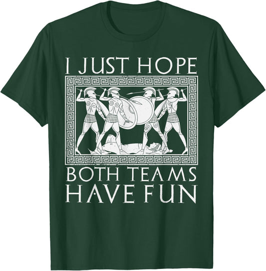 Funny Ancient Greece Mythology History Teacher Sport Lover T-Shirt - T-Shirt | Forest