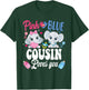 Pink Or Blue Cousin Loves Your shirt Elephant Gender Reveal T-Shirt - T-Shirt | Forest