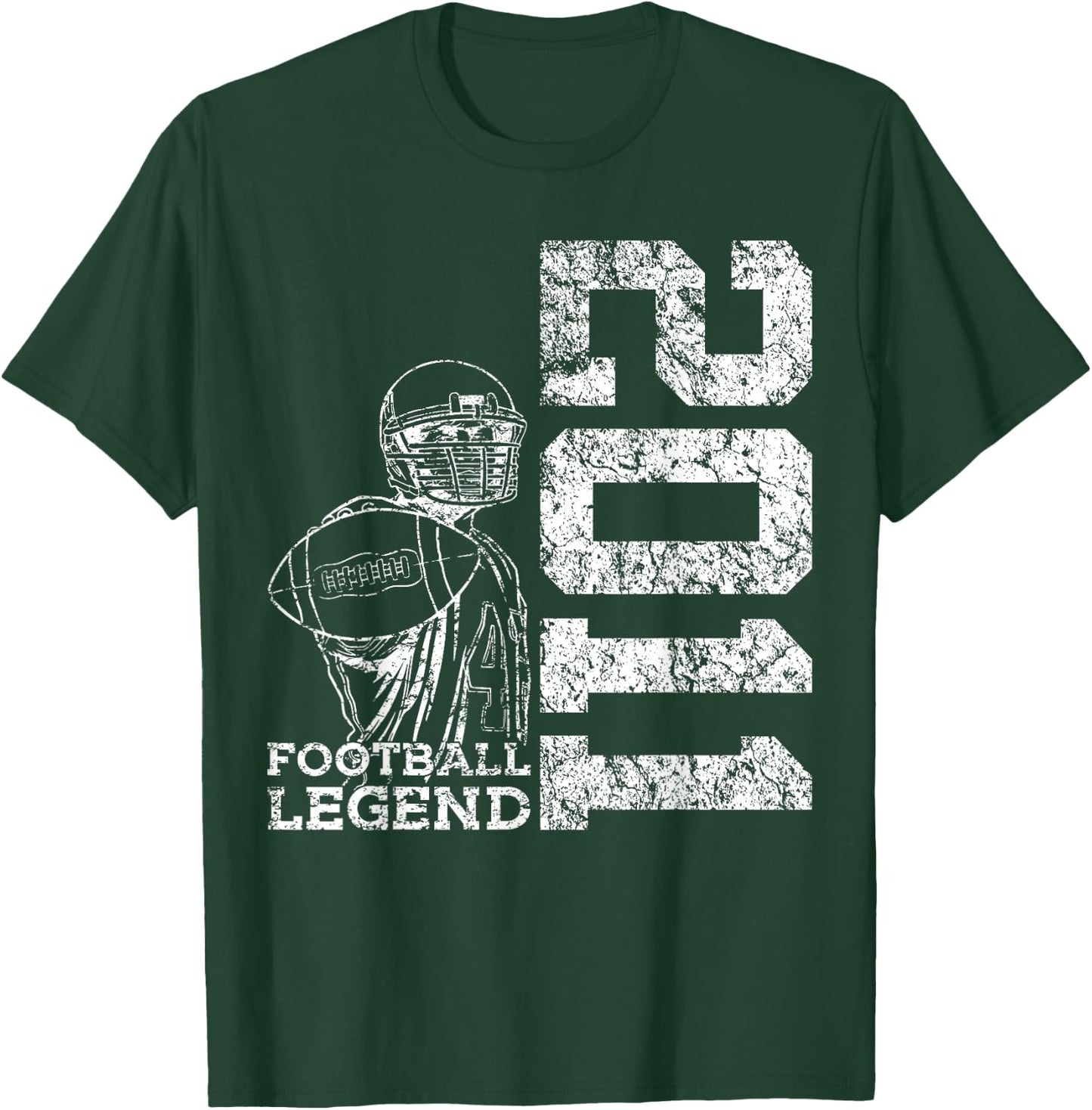 15 Years Football Legend 2011 15th Birthday T-Shirt - T-Shirt | Forest