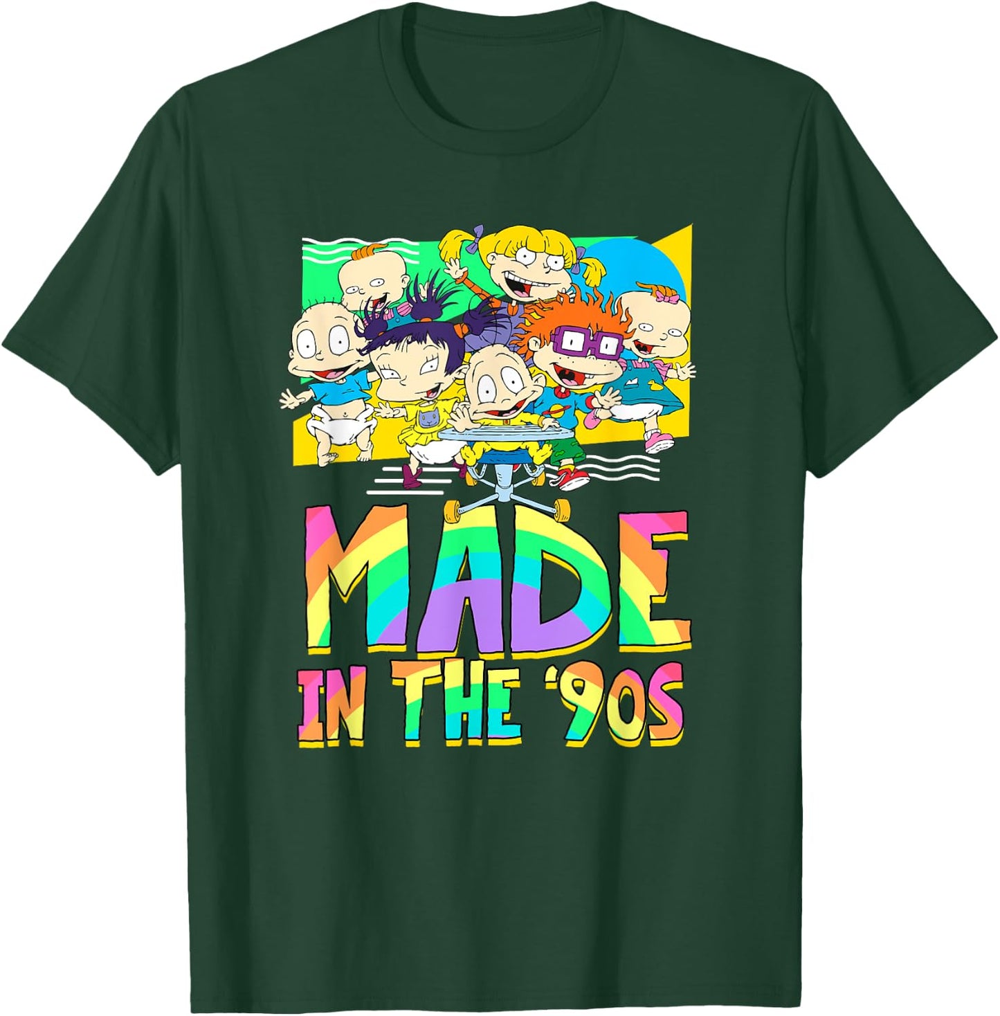 Mademark x Rugrats - Made in the 90s - Rainbow Gradient T-Shirt - T-Shirt | Forest