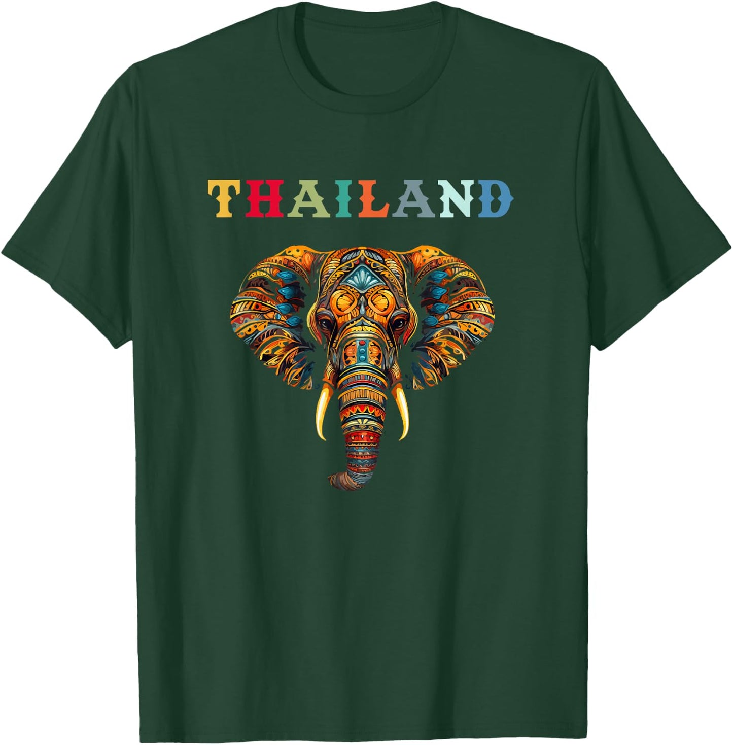 Elephant Thailand T-Shirt - T-Shirt | Forest