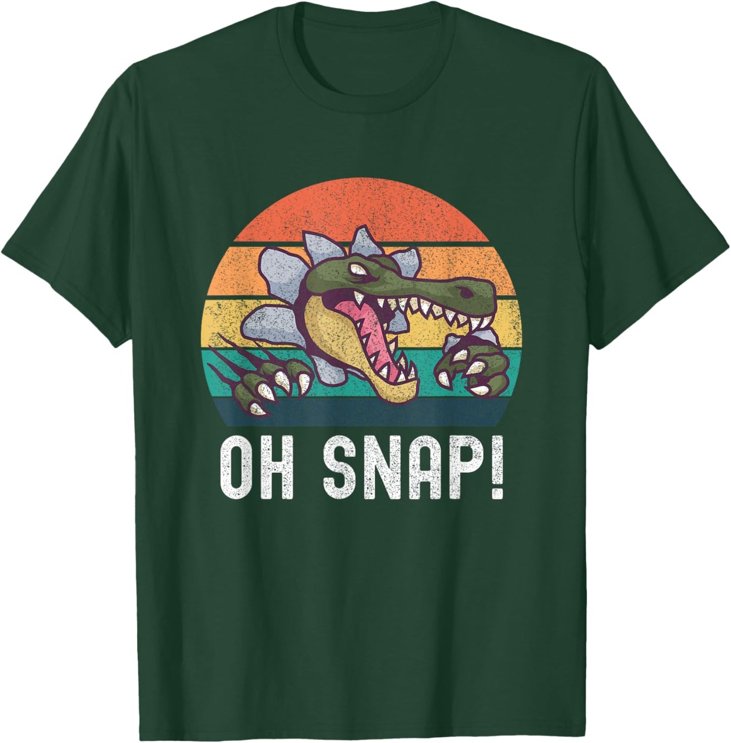 Oh Snap Funny Alligator Lover Crocodile Saying T-Shirt - T-Shirt | Forest
