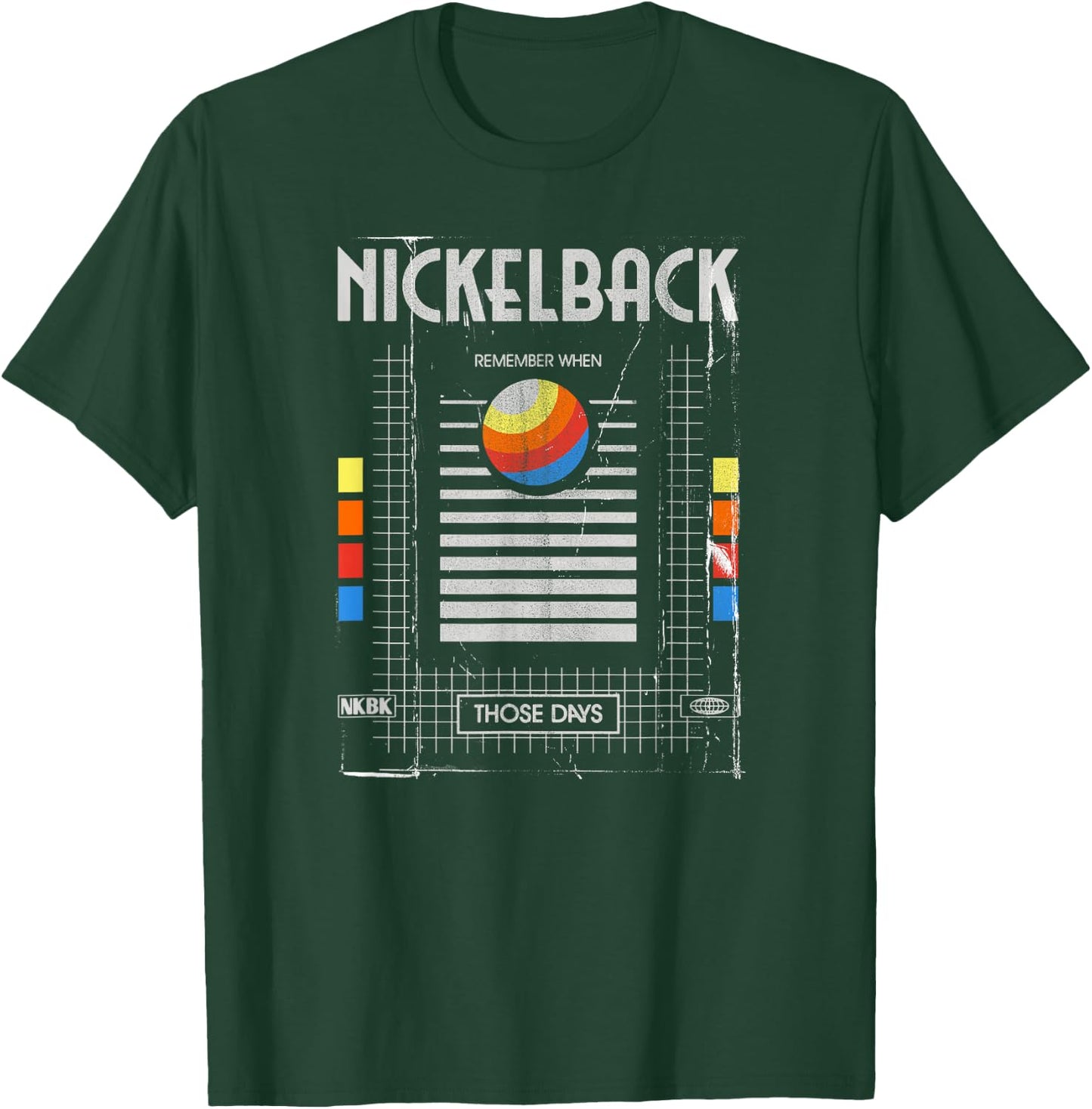 Nickelback VHS Those Days T-Shirt - T-Shirt | Forest
