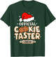 Official Cookie Taster Crew, Funny Christmas Baking Team T-Shirt - T-Shirt | Forest
