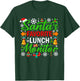 Santa's Favorite Lunch Monitor Funny Christmas T-Shirt - T-Shirt | Forest