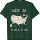 Visit All 50 States, USA Travel Map, Mission Accomplished T-Shirt - T-Shirt | Forest