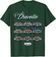 Evolution of the Chevelle SS Hotrod Muscle Car SS454 SS427 T-Shirt - T-Shirt | Forest