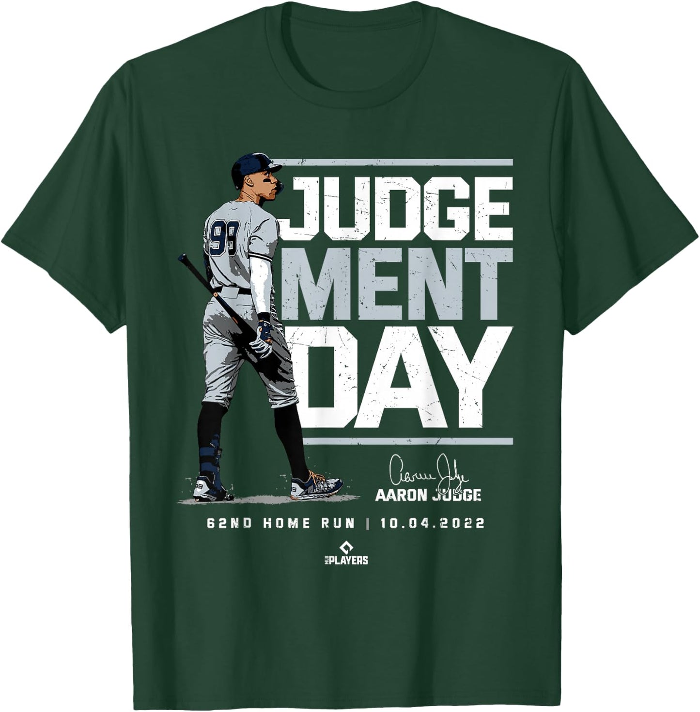 Aaron Judge Judgement Day Aaron Judge New York MLBPA T-Shirt - T-Shirt | Forest