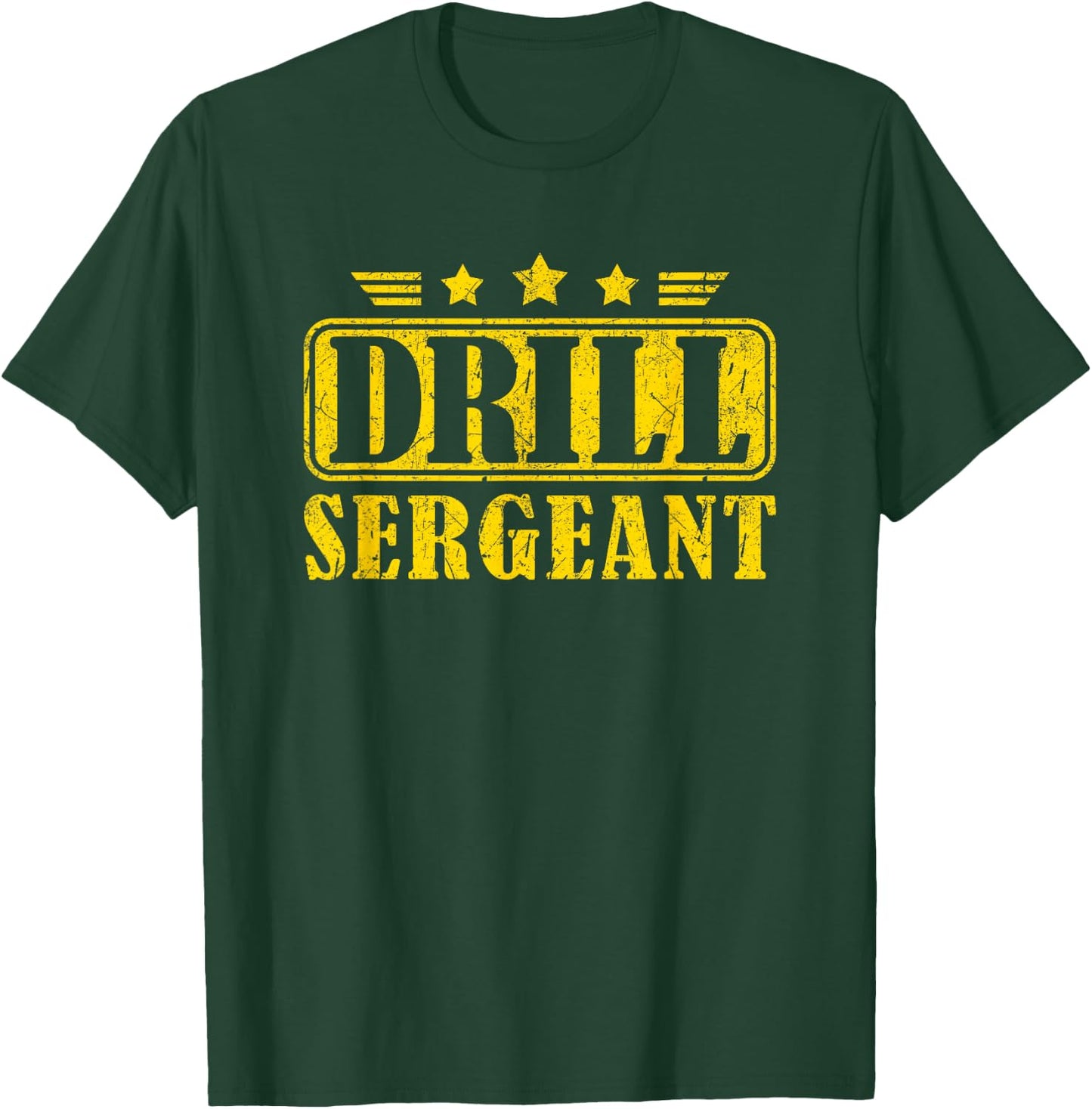 Drill Sergeant a Drill Team or Warrant Officer T-Shirt - T-Shirt | Forest