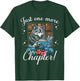 just one more chapter Reading Wolf read books lovers Wolf T-Shirt - T-Shirt | Forest