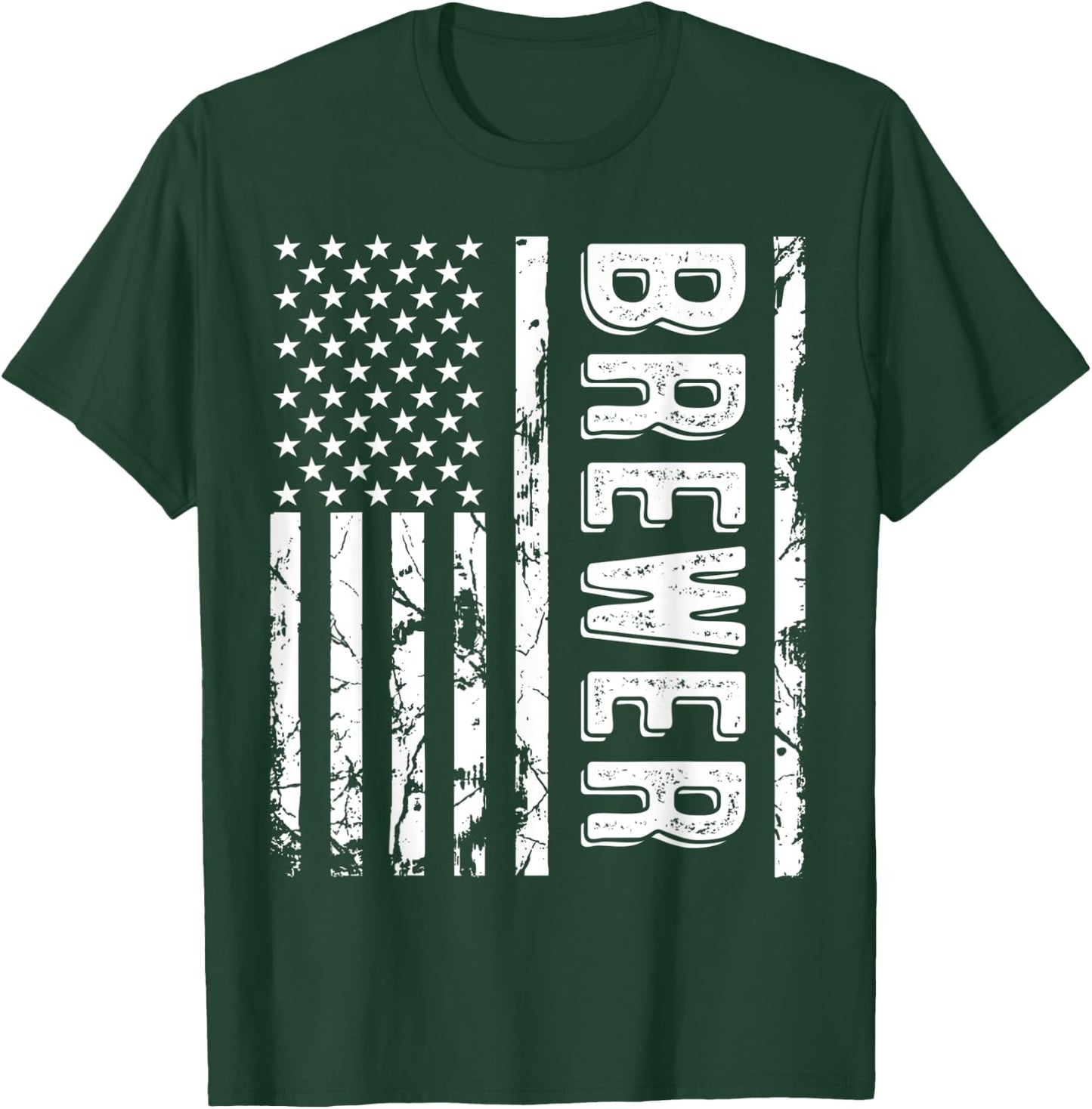 Brewer Last Name Funny Surname Team Brewer Family Reunion T-Shirt - T-Shirt | Forest