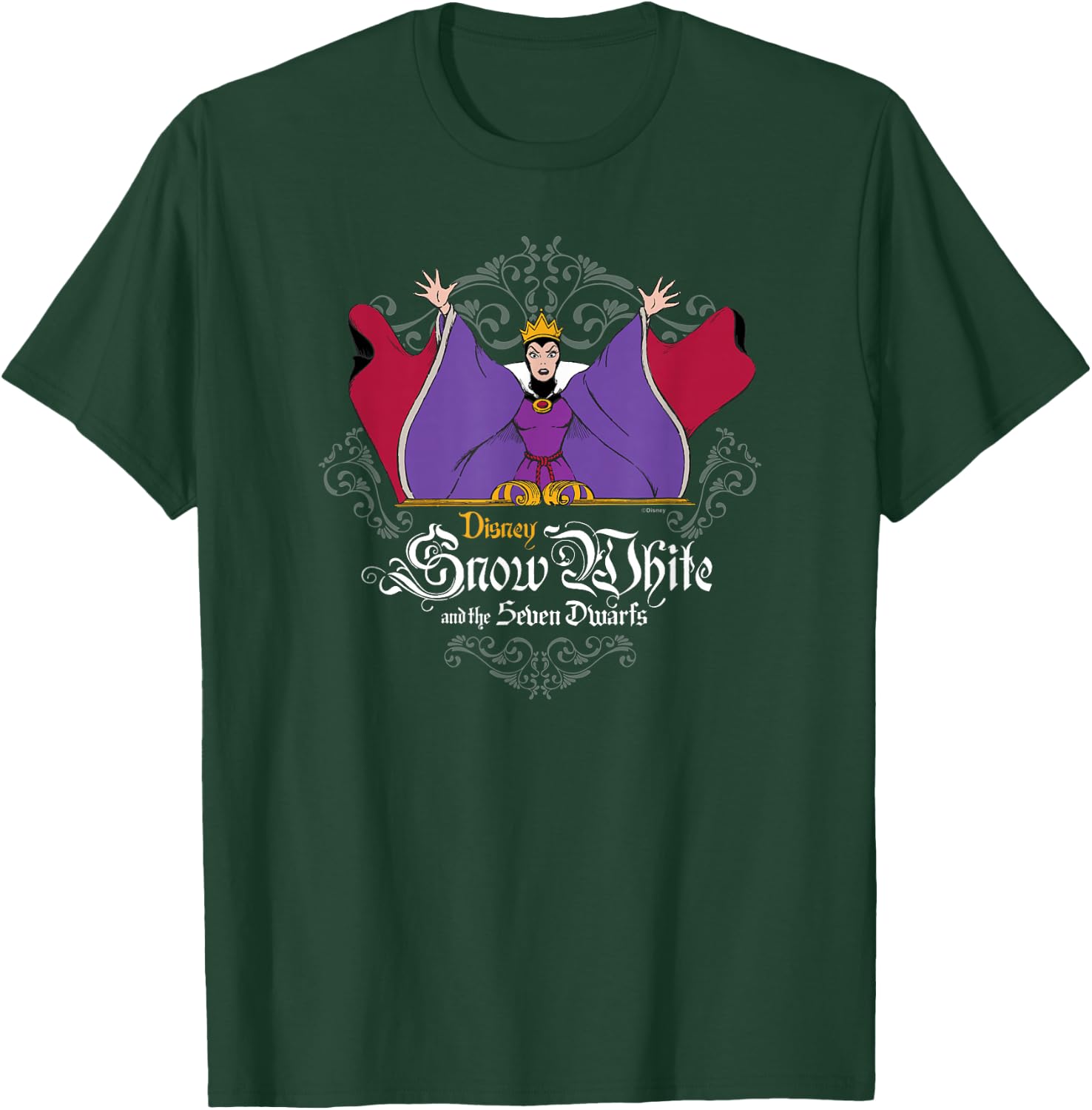 Disney Villains - Snow White and The Seven Dwarfs Evil Queen T-Shirt - T-Shirt | Forest