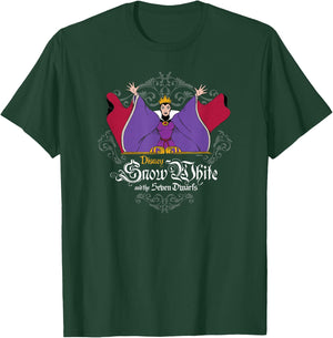 Disney Villains - Snow White and The Seven Dwarfs Evil Queen T-Shirt - T-Shirt | Forest