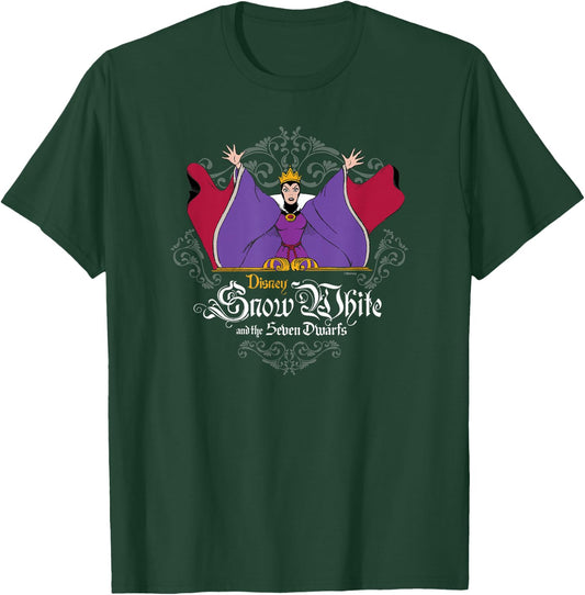 Disney Villains - Snow White and The Seven Dwarfs Evil Queen T-Shirt - T-Shirt | Forest