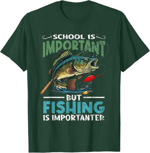Funny Fishing For Boys Kids Youth Fish Saying Bass Fisherman
