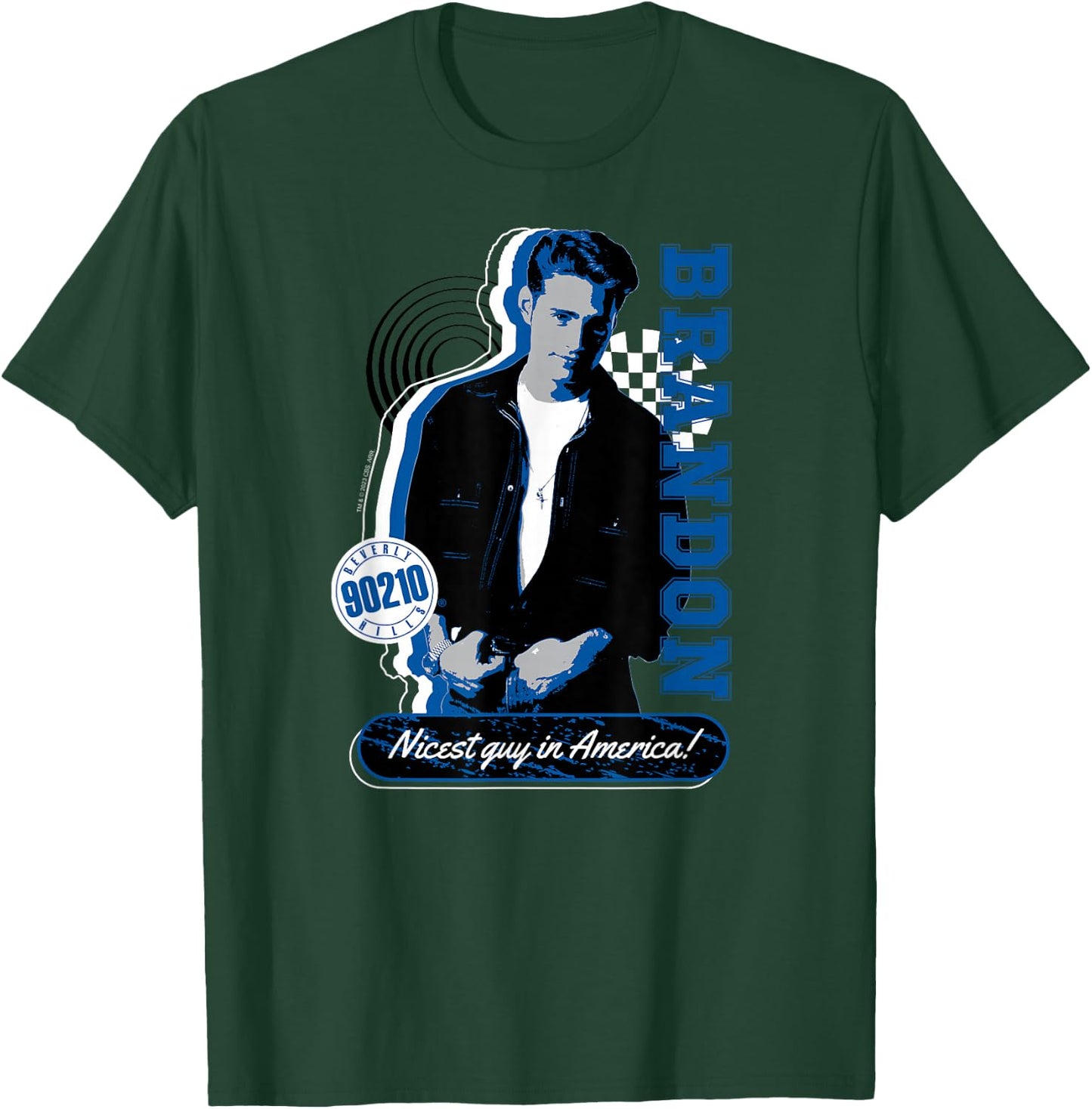 Beverly Hills 90210 - Brandon Nicest Guy In America T-Shirt - T-Shirt | Forest