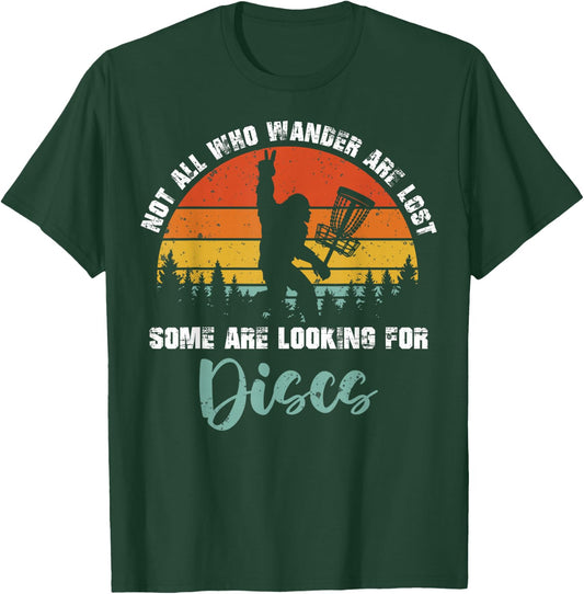 Bigfoot Disc Golf Big Foot Sasquatch Gifts Women T-Shirt - T-Shirt | Forest