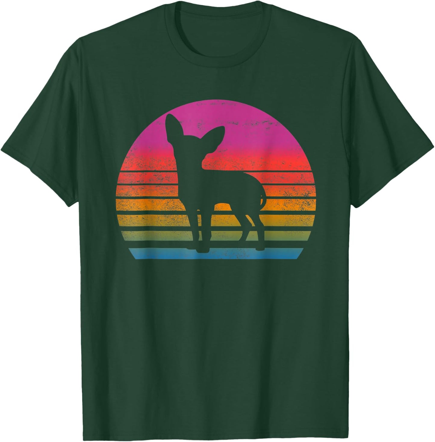 Retro 80s Chihuahua, Chihuahua Lover T-Shirt - T-Shirt | Forest