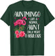 Auntmingo Like A Normal Aunt Funny Flamingo Lover Auntie T-Shirt - T-Shirt | Forest