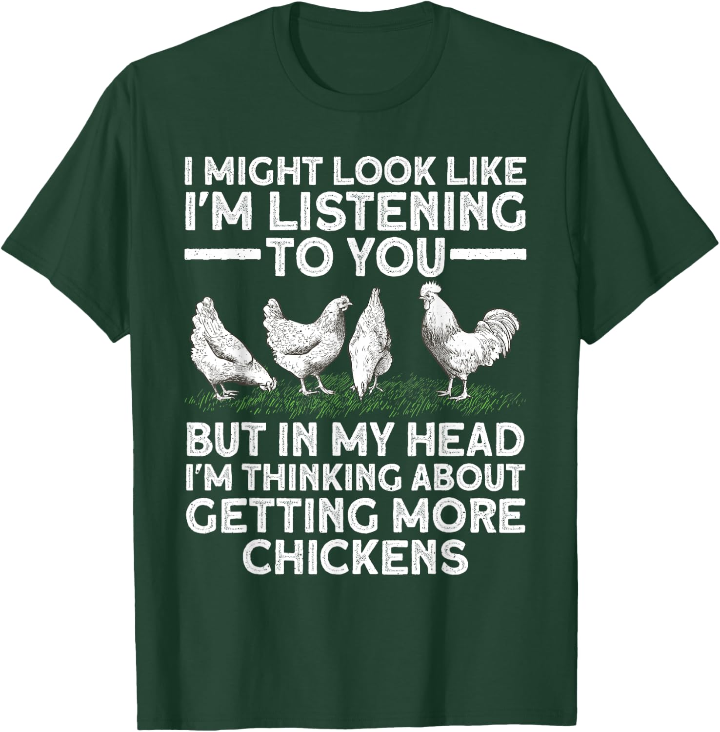 Best Chicken Art Women Rooster Farm Chicken Farmer T-Shirt - T-Shirt | Forest