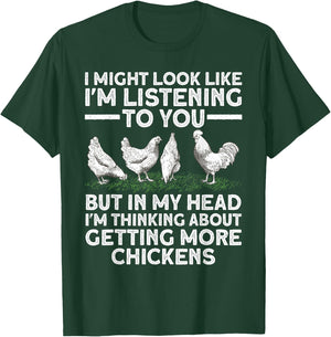 Best Chicken Art Women Rooster Farm Chicken Farmer T-Shirt - T-Shirt | Forest