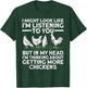 Best Chicken Art Women Rooster Farm Chicken Farmer T-Shirt - T-Shirt | Forest