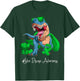 Liver Disease Awareness Month Green Ribbon Trex T-Shirt - T-Shirt | Forest