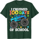 100 Days of School Monster Truck 100th Day of School Boys T-Shirt - T-Shirt | Forest