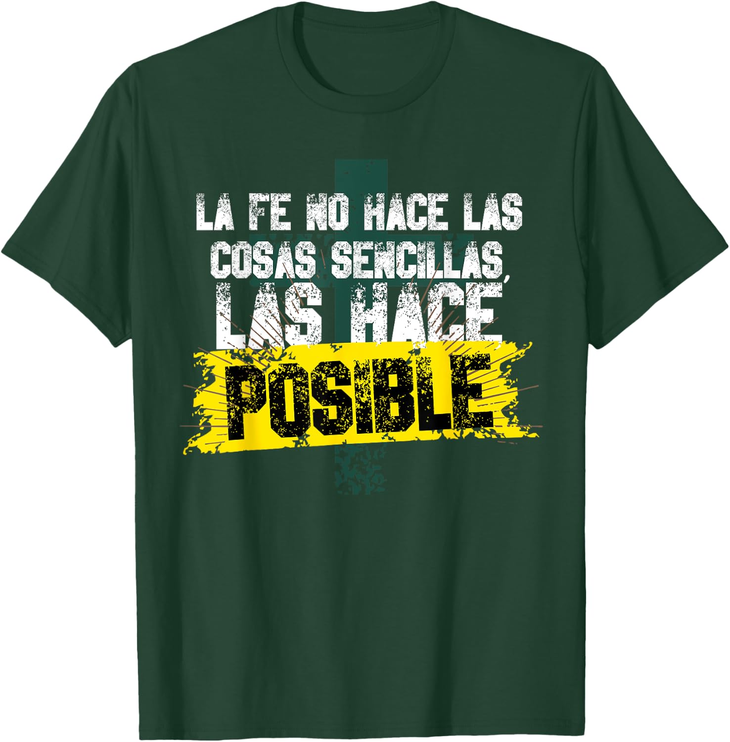 Regalo Cristiano En Espanol Spanish Christian T-Shirt - T-Shirt | Forest