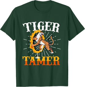 Tiger Dompter Circus Personnel Tiger Dompter T-Shirt - T-Shirt | Forest