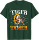 Tiger Dompter Circus Personnel Tiger Dompter T-Shirt - T-Shirt | Forest