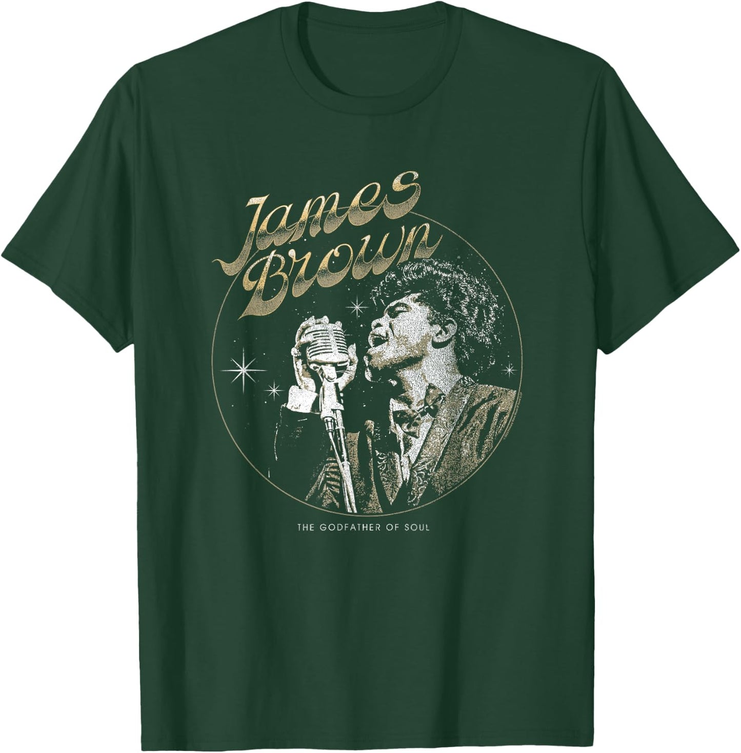 James Brown Godfather of Soul Vintage Photo T-Shirt - T-Shirt | Forest