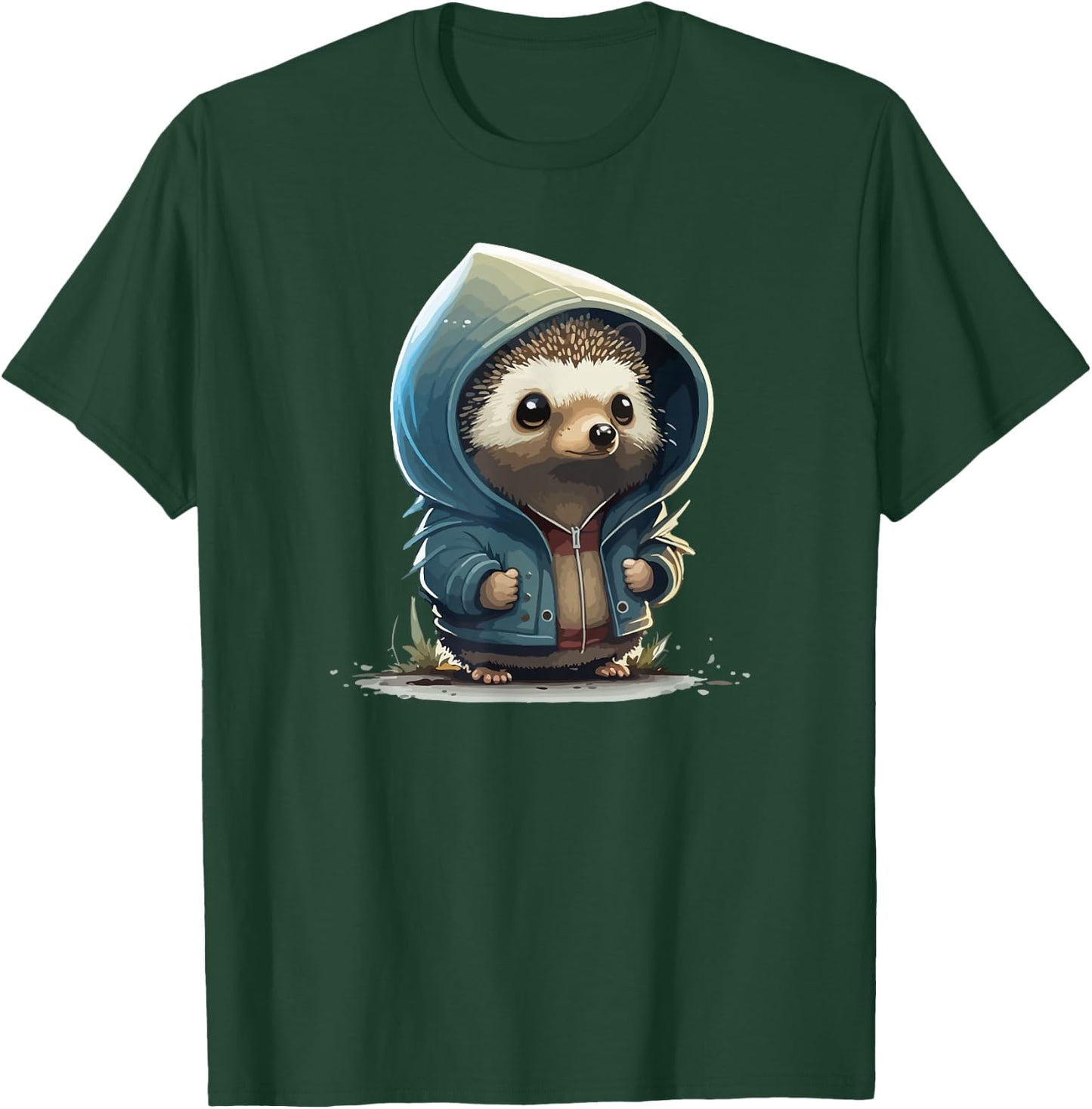 Retro Hedgehog T-Shirt - T-Shirt | Forest