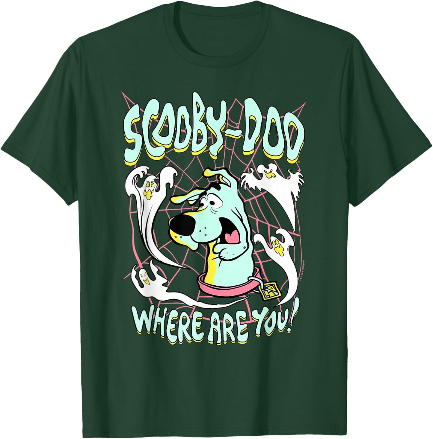 Scooby-Doo Spooky Ghosts T-Shirt - T-Shirt | Forest