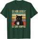 Funny Cat Says in German, I Have Cooked, There Is Coffee T-Shirt - T-Shirt | Forest