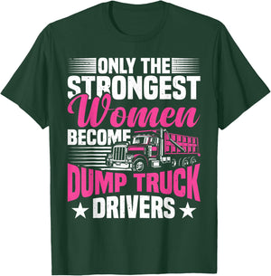 Dump Truck Accessories Fit Trucker Dump Truck Driver T-Shirt - T-Shirt | Forest