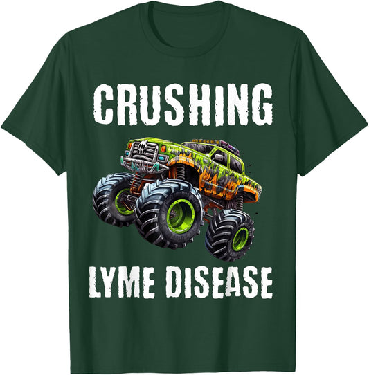 Lyme Disease Awareness Kids Boys T-Shirt - T-Shirt | Forest