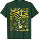 Mountain Bike MTB Cycling Bicycle Parts Mountain Bike T-Shirt - T-Shirt | Forest