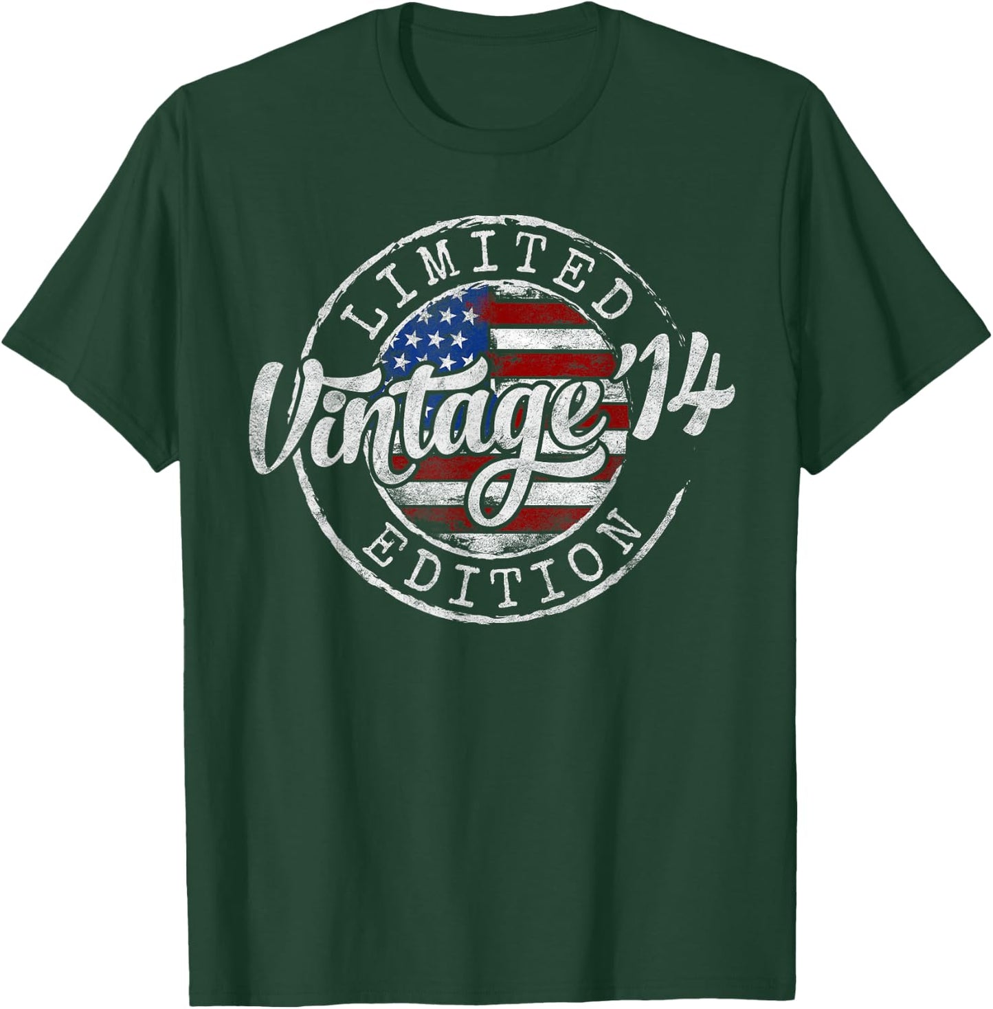 Vintage 2014 11th Birthday Gifts for Boy Girl 11 Year Old T-Shirt - T-Shirt | Forest