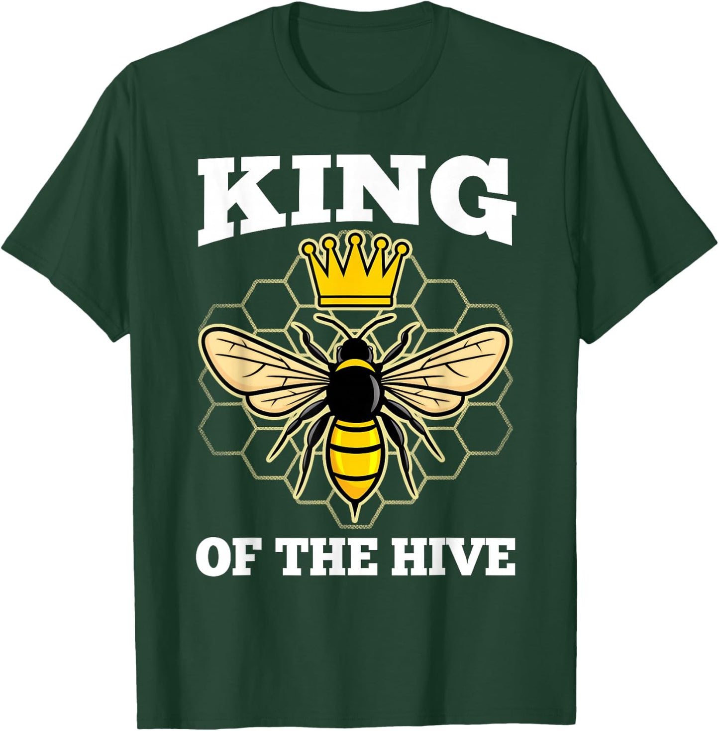 Beekeeper Dad Beekeeping Honeybee Beehive Bee Lover T-Shirt - T-Shirt | Forest