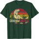 Graham Saurus Funny Personalized Dinosaur T Rex Name Gift T-Shirt - T-Shirt | Forest