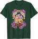 SpongeBob SquarePants Patrick Weenie Hut Jr's. Floral Logo T-Shirt - T-Shirt | Forest