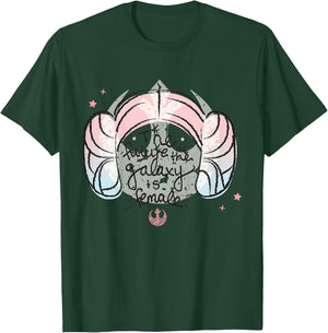 Kids Star Wars Classic Princess Leia The Future Galaxy Is Female T-Shirt - T-Shirt | Forest