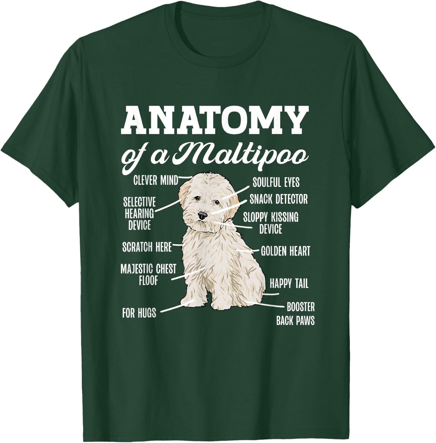 Maltipoo T-Shirt - T-Shirt | Forest