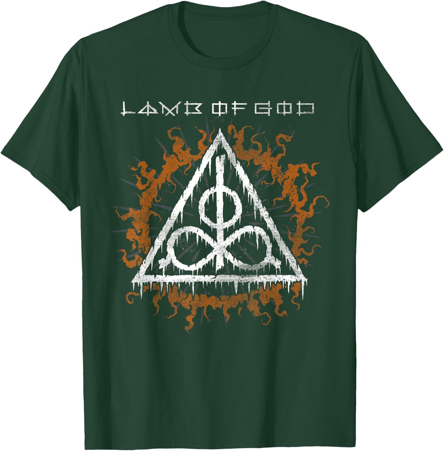 Lamb of God – Symbol and Sun T-Shirt - T-Shirt | Forest